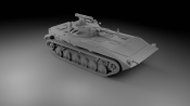 1:100 Scale - BMP2 - No Skirts - With Missile Turret
